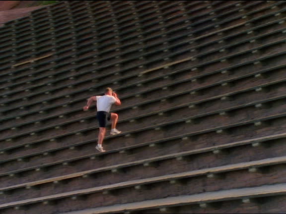 Guy Running Down Red Rocks Backwards Red Rocks Amphitheater Videos and HD Footage - Getty Images