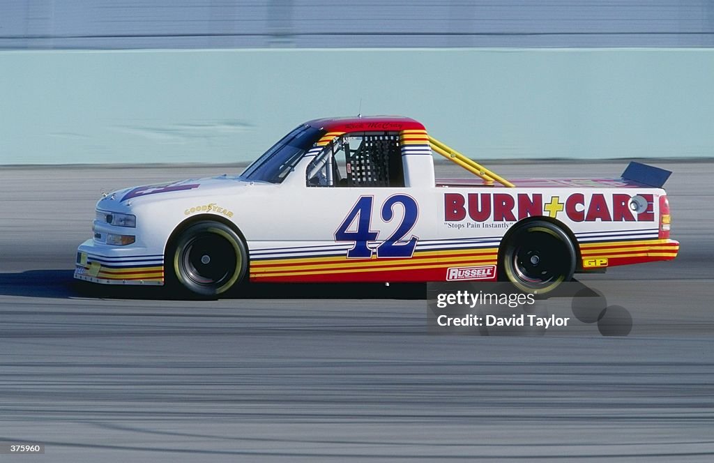 Rick Mccrary Rick McCray driving on the track during practice for the Florida ...