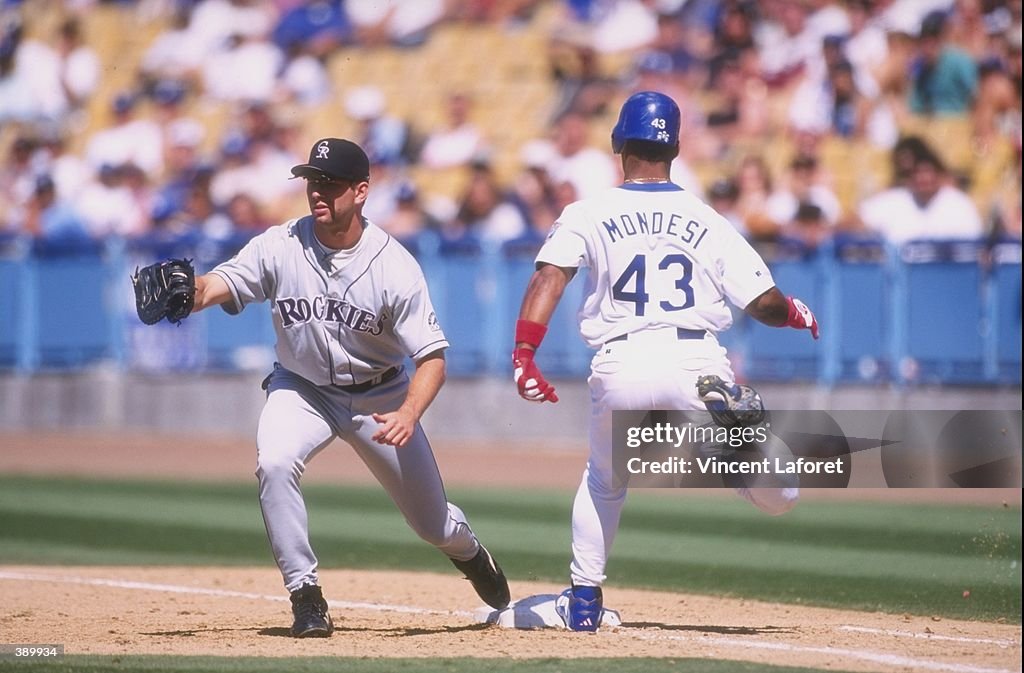 Todd Helton Ranch Todd Helton of the Colorado Rockies in action during a game against ...
