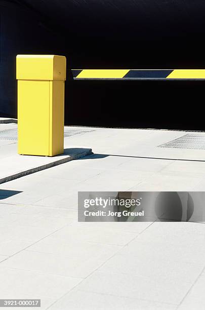 parking lot barrier - boom barrier stock pictures, royalty-free photos & images