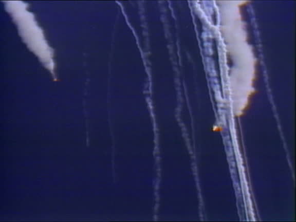 Challenger Booster Rockets 72 Space Shuttle Challenger Disaster Stock Videos, Footage, & 4K Video ...
