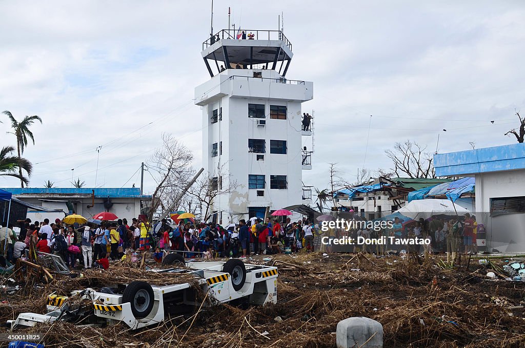 Humanitarian Efforts Continue Following Devastating Super Typhoon