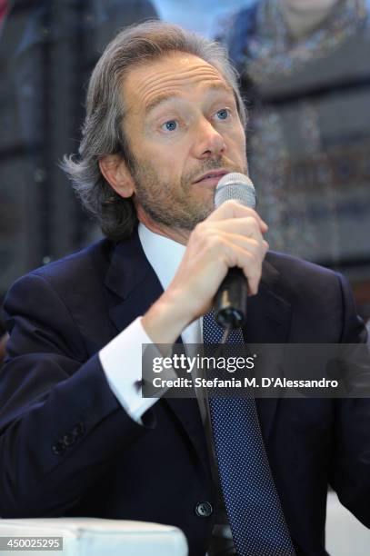 General Director of the festival Lamberto Mancini attends the Collateral Awards Ceremony during the 8th Rome Film Festival at the Auditorium Parco...