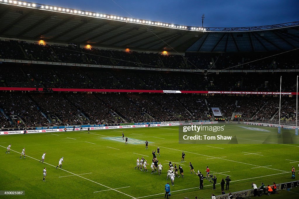 England v New Zealand - QBE International