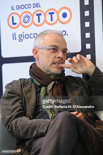 Daniele Luchetti attends the Collateral Awards Ceremony during the 8th Rome Film Festival at the Auditorium Parco Della Musica on November 16, 2013...