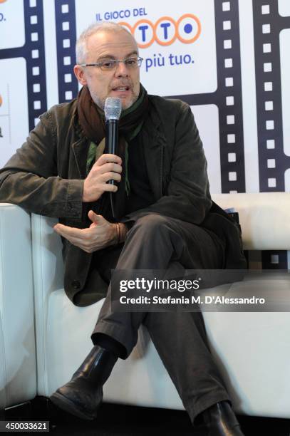 Daniele Luchetti attends the Casting Awards Ceremony during the 8th Rome Film Festival at the Auditorium Parco Della Musica on November 16, 2013 in...