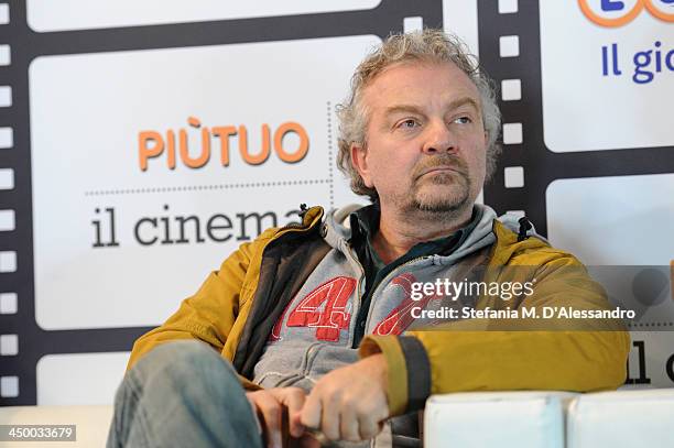 Giovanni Veronesi attends the Casting Awards Ceremony during the 8th Rome Film Festival at the Auditorium Parco Della Musica on November 16, 2013 in...