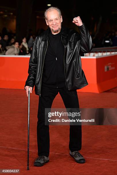 President of jury Larry Clark attends the Award Ceremony Red Carpet during The 8th Rome Film Festival on November 16, 2013 in Rome, Italy.