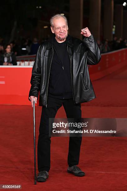 CinemaXXI Jury President Larry Clark attends the Award Ceremony Red Carpet during the 8th Rome Film Festival at the Auditorium Parco Della Musica on...