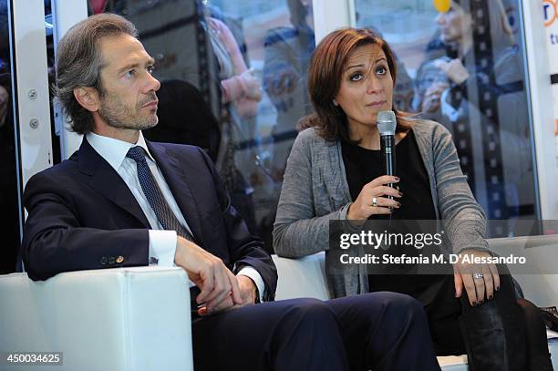 General Director of the festival Lamberto Mancini attends the Casting Awards Ceremony during the 8th Rome Film Festival at the Auditorium Parco Della...