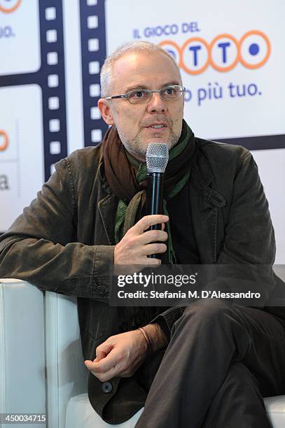 Daniele Luchetti attends the Casting Awards Ceremony during the 8th Rome Film Festival at the Auditorium Parco Della Musica on November 16, 2013 in...