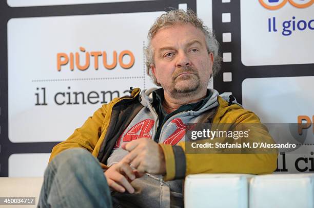 Giovanni Veronesi attends the Casting Awards Ceremony during the 8th Rome Film Festival at the Auditorium Parco Della Musica on November 16, 2013 in...