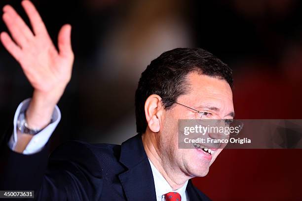 Mayor of Rome Ignazio Marino attends the Award Ceremony Red Carpet during the 8th Rome Film Festival at the Auditorium Parco Della Musica on November...