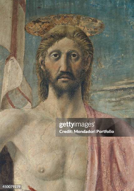 Resurrection of Christ , by Pietro di Benedetto dei Franceschi known as Piero della Francesca, 1450 - 1463, 15th Century, tempera painting and...