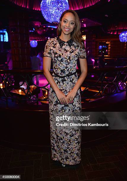 Amber Stevens attends "22 Jump Street" New York Screening after party at Lavo on June 4, 2014 in New York City.