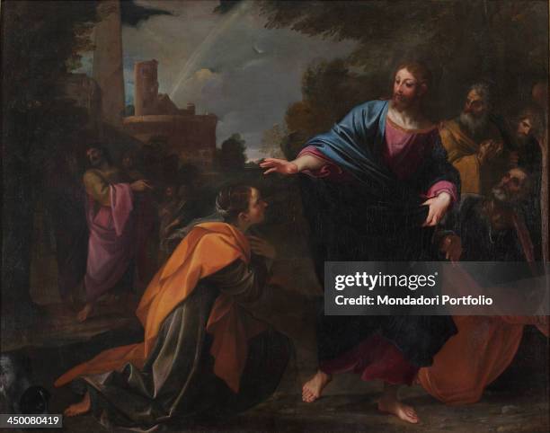 Christ and Canaanite woman , by Ludovico Carracci 16th Century, oil on canvas, 170 x 225 cm.