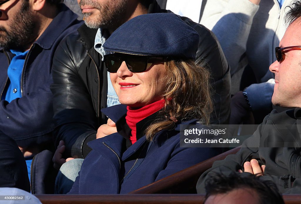 Celebrities At French Open 2014 : Day 11