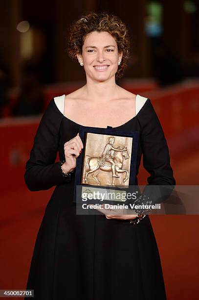 Ginevra Elkann attends the Award Winners Photocall during The 8th Rome Film Festival on November 16, 2013 in Rome, Italy.