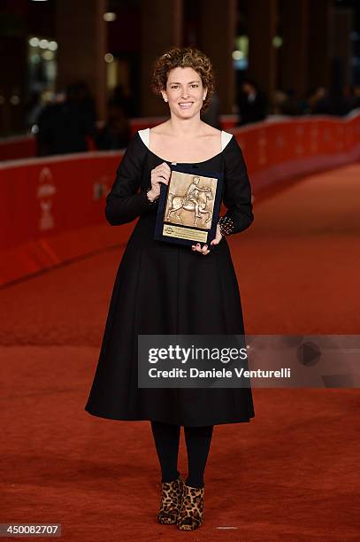 Ginevra Elkann attends the Award Winners Photocall during The 8th Rome Film Festival on November 16, 2013 in Rome, Italy.