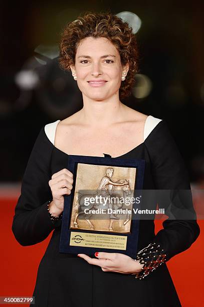 Ginevra Elkann attends the Award Winners Photocall during The 8th Rome Film Festival on November 16, 2013 in Rome, Italy.