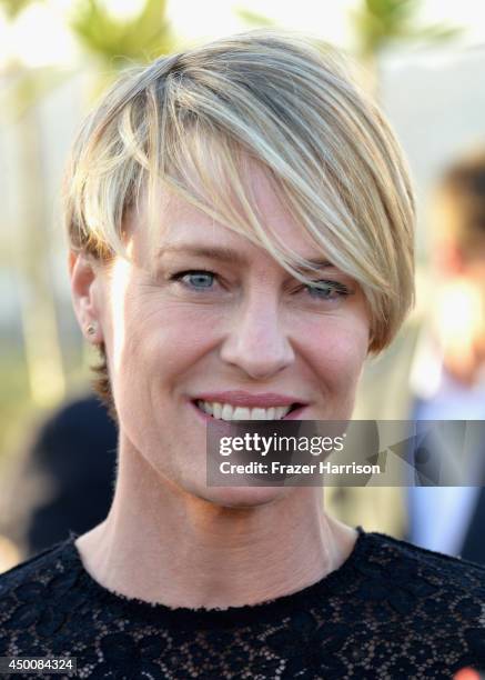 Actress Robin Wright attends Los Angeles Confidential Magazine and Cover Star Robin Wright Celebrate The Magazine's Women Of Influence Issue at SIXTY...