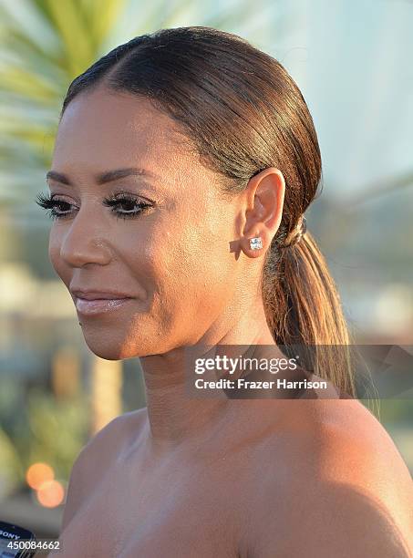 Singer Mel B attends Los Angeles Confidential Magazine and Cover Star Robin Wright Celebrate The Magazine's Women Of Influence Issue at SIXTY Beverly...