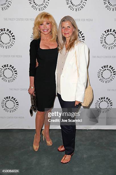 Loni Anderson and Jan Smithers arrive at The Paley Center For Media Hosts "Baby, If You've Ever Wondered: A WKRP In Cincinnati Reunion" at The Paley...