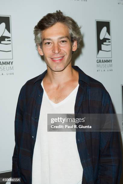 Musician Matisyahu attends The Drop: Matisyahu at The GRAMMY Museum on June 4, 2014 in Los Angeles, California.