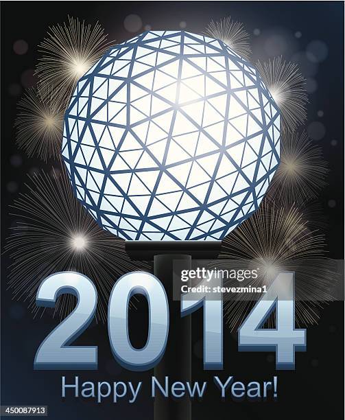 new year's eve 2014 - 2014 stock illustrations