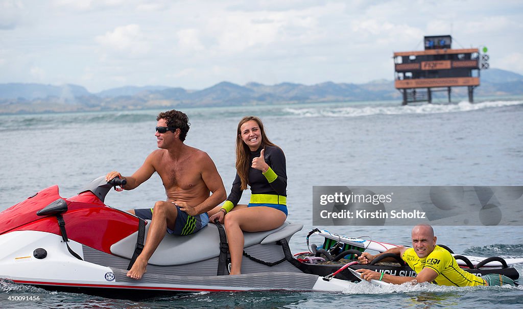 Fiji Pro Surfing