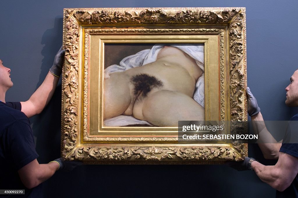 FRANCE-CULTURE-EXHIBITION-COURBET