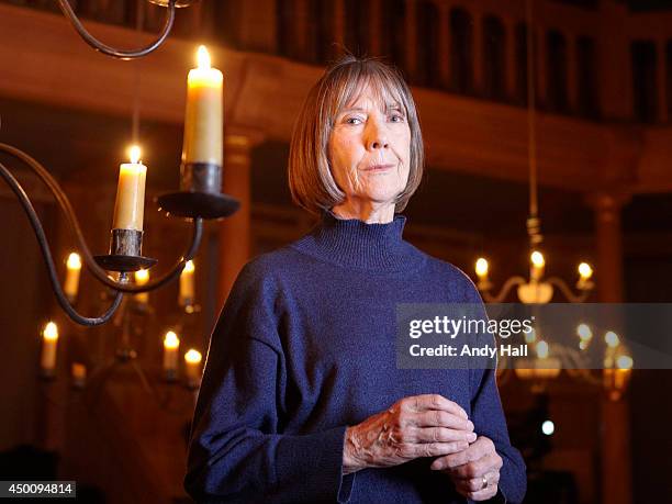 Actor Eileen Atkins is photographed for the Observer on January 15, 2014 in London, England.