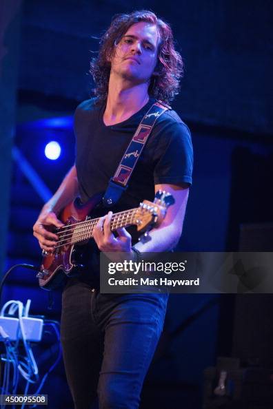 Dylan Kongos of KONGOS performs on stage during an Endsession hosted