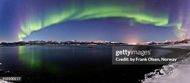 sortland strait panorama 4 - blokken stock pictures, royalty-free photos & images