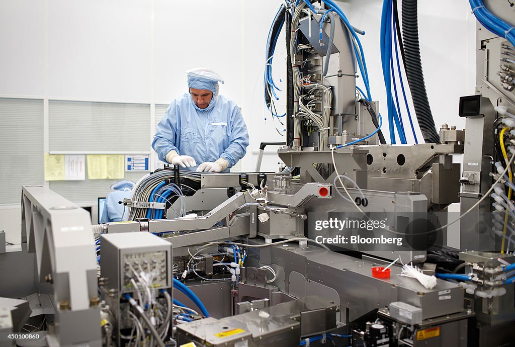 Semiconductor Equipment Production At ASML Holding NV