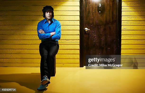 Musician Jack White is photographed for The Observer Magazine on May 7, 2014 in Nashville, Tennessee. PUBLISHED IMAGE.