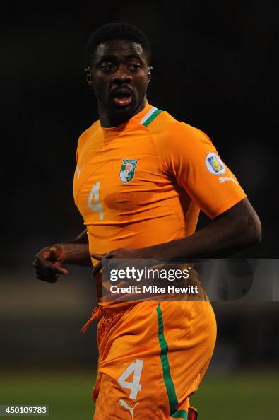 Kolo Toure of Ivory Coast in action durig the FIFA 2014 World Cup