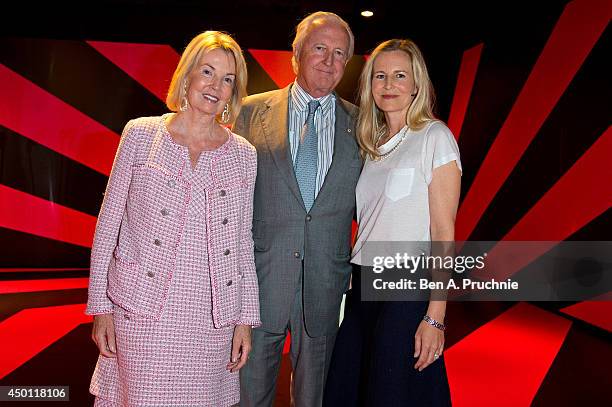 Hilary Weston, Galen Weston and Alannah Weston attends the Pinkification of Young Girls talk held at the Salon, a pop-up forum for talks launched as...