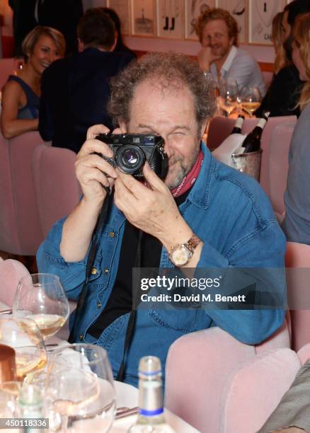 Mike Figgis attends a private dinner hosted by Mourad Mazouz, Stephen Friedman and David Shrigley to celebrate the unveiling of the new Gallery...