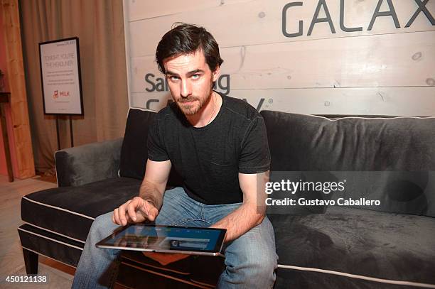 Colin O'Donoghue at the Samsung Galaxy Artist Lounge at the 2014 CMA Music Festival on June 5, 2014 in Nashville, Tennessee.