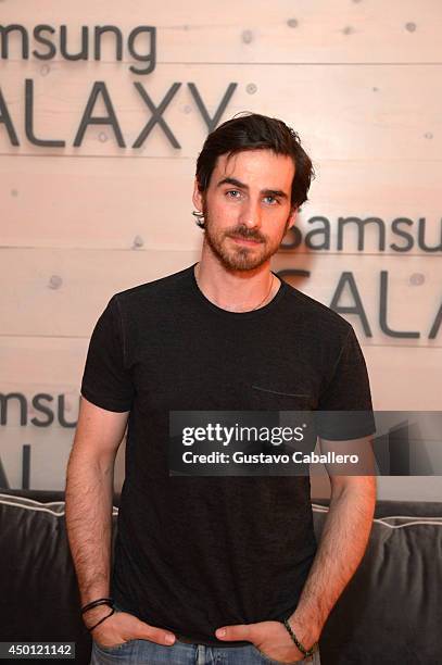 Colin O'Donoghue at the Samsung Galaxy Artist Lounge at the 2014 CMA Music Festival on June 5, 2014 in Nashville, Tennessee.