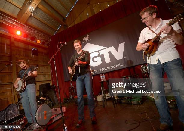 Josh Turner performs at HGTVs The Lodge at CMA Music Fest 2014 on June 5, 2014 in Nashville, Tennessee.