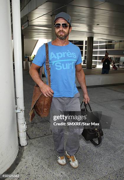 Actor Gerard Butler is seen on June 5, 2014 in Los Angeles, California.