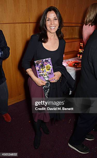 Olivia Harrison attends an after party celebrating the press night performance of "Benvenuto Cellini", directed by Terry Gilliam for the English...