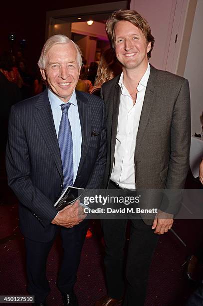 Richard Hooper and Tom Hooper attend an after party celebrating the press night performance of "Benvenuto Cellini", directed by Terry Gilliam for the...