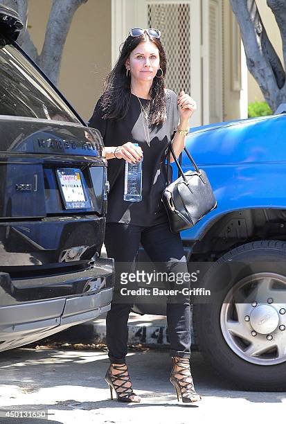 Courteney Cox is seen on June 05, 2014 in Los Angeles, California.