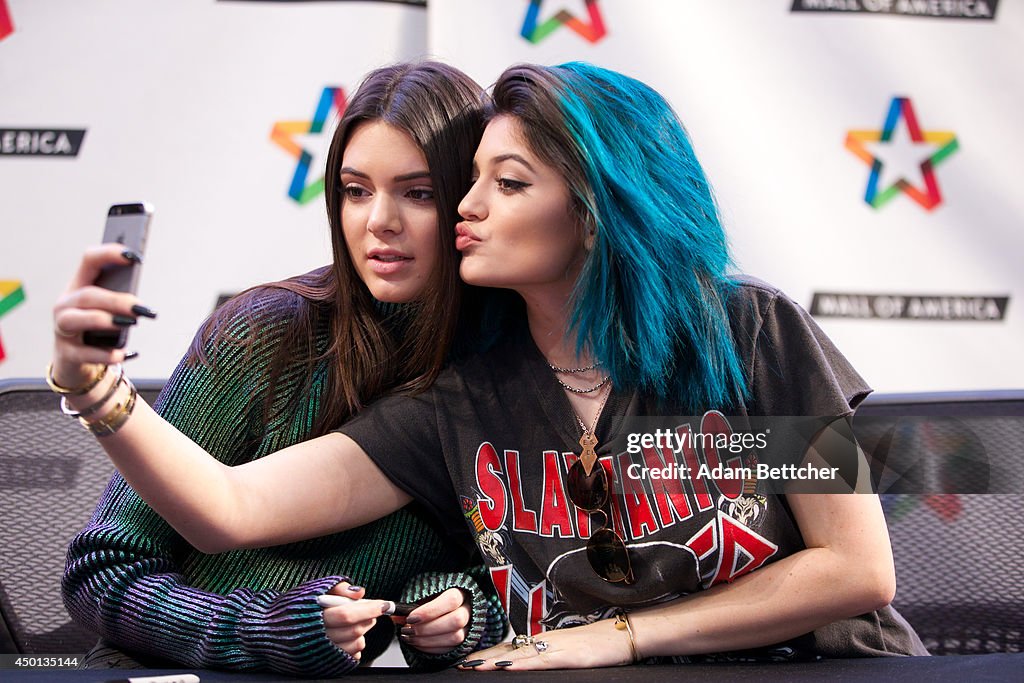 Kendall And Kylie Jenner Sign Copies Of "Rebels: City Of Indra"