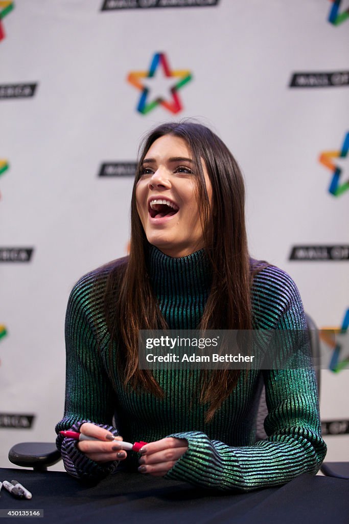 Kendall Jenner signs copies of her book, "Rebels: City of Indra" at