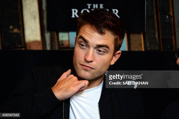 British actor Robert Pattinson poses during a photo call for the new movie 'The Rover' in Sydney on June 6, 2014. The Rover had its world premiere...