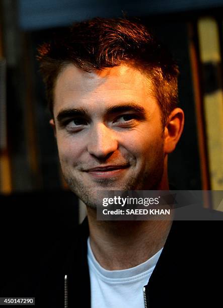 British actor Robert Pattinson poses during a photo call for the new movie 'The Rover' in Sydney on June 6, 2014. The Rover had its world premiere...